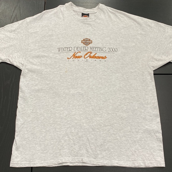 Harley-Davidson Vintage Dealer Show Jazz T-Shirt from New Orleans - 3XL - Picture 3 of 11